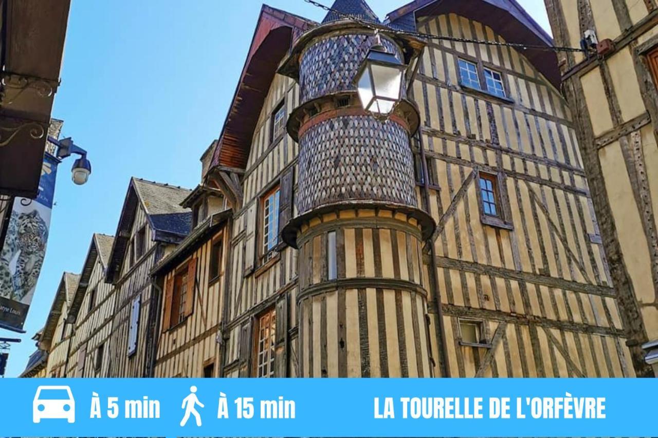 Ferienwohnung Joli Studio Meuble Tout Equipe Hyper Centre Wifi Troyes Exterior foto